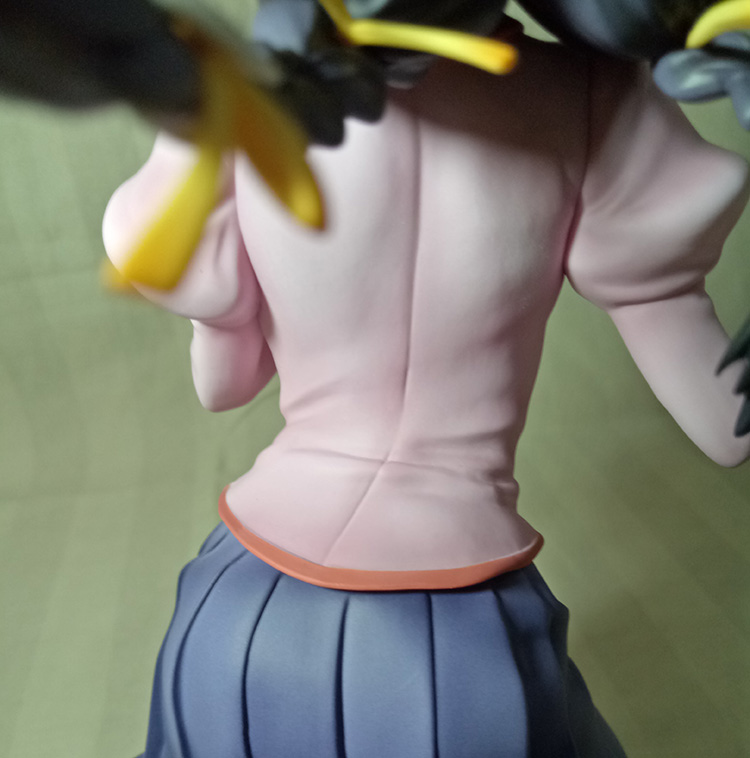 hanekawa tsubasa black hanekawa back sculpt issue