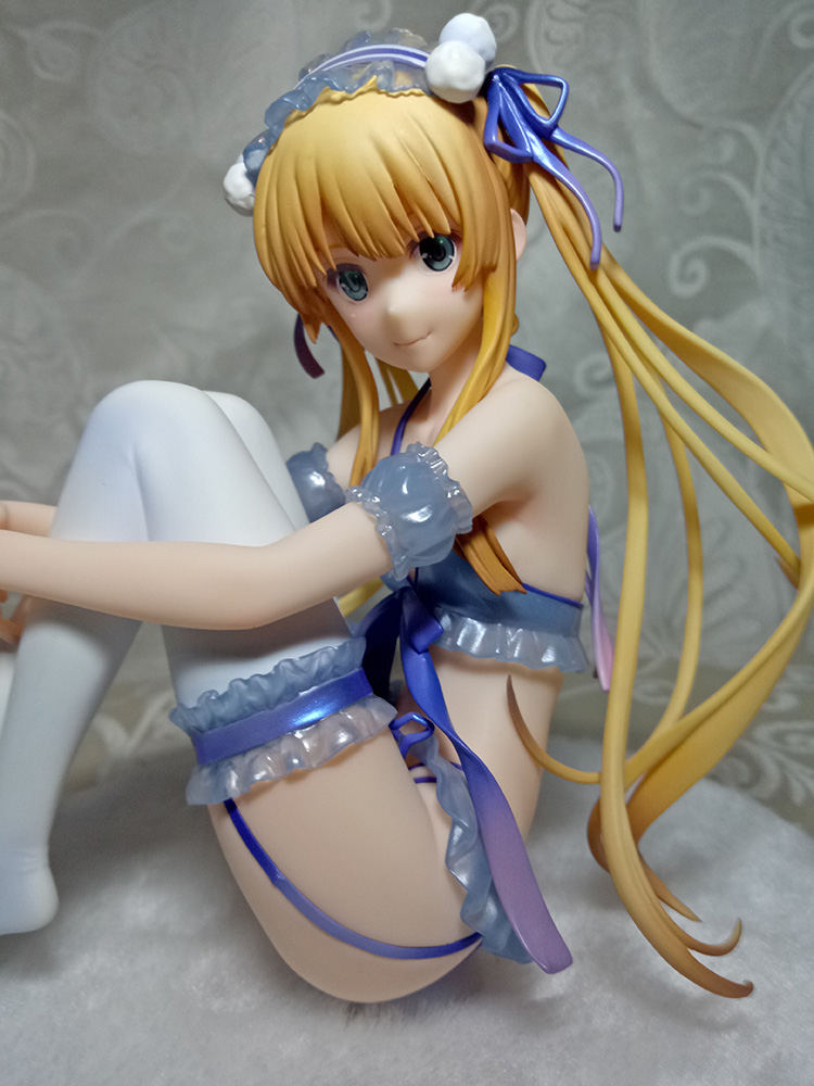 eriri spencer sawamura lingerie version alter thighs and fang