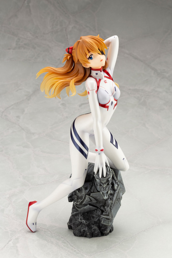 asuka langley white plugsuit kotobukiya