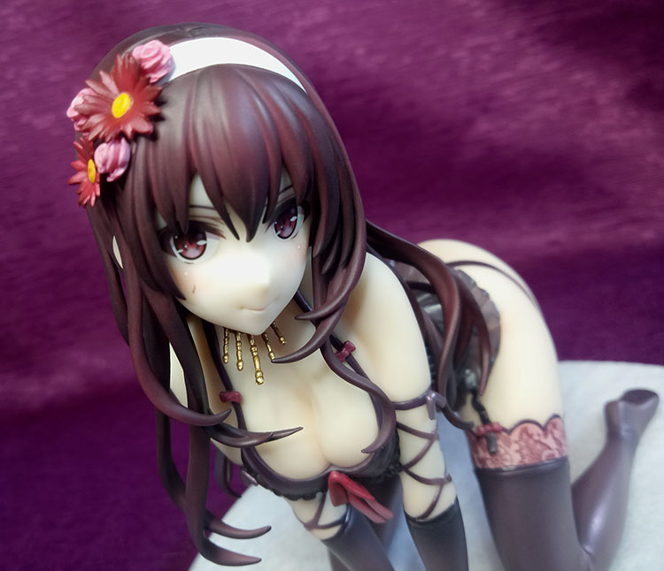 utaha kasumigaoka lingerie version face