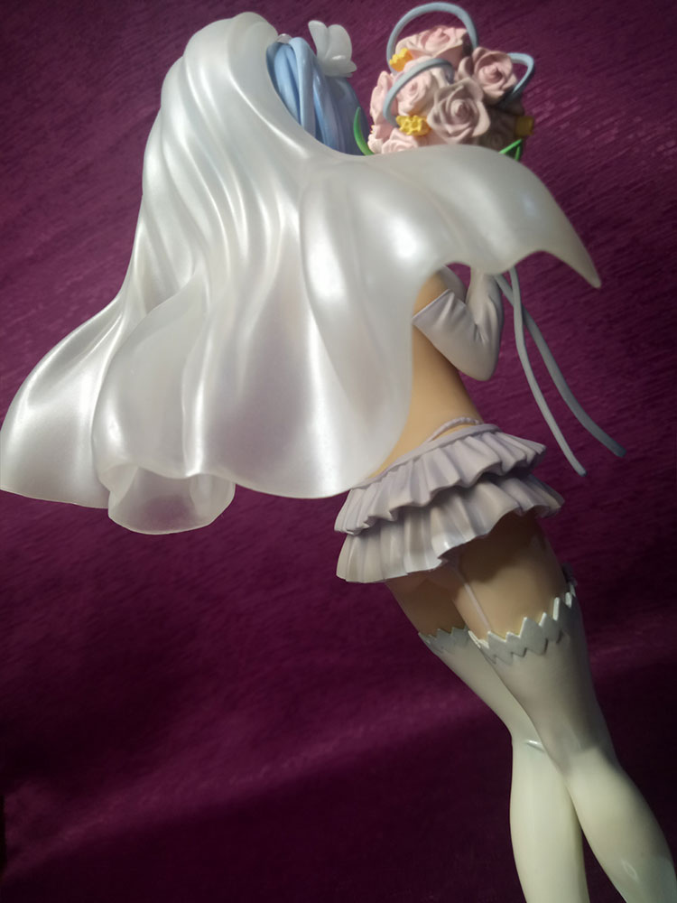 rem wedding version phat company veil from behind