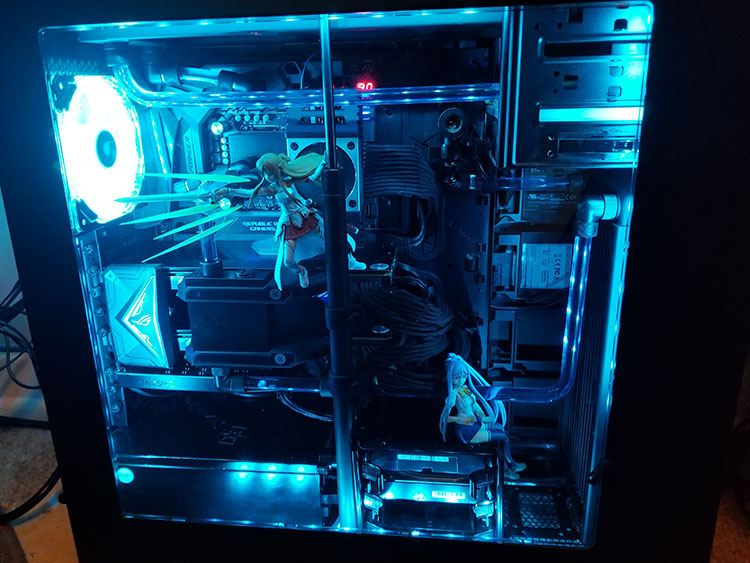 asuna takao inside pc case