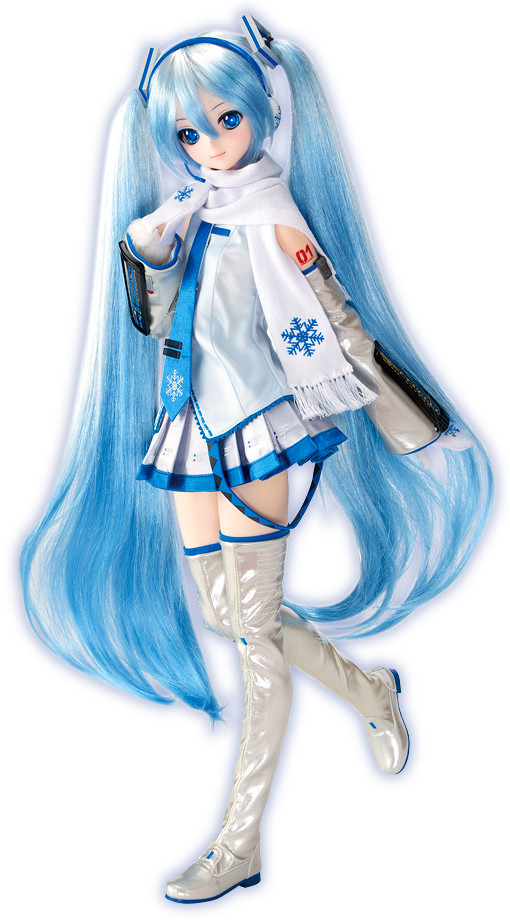 hatsune miku dollfie dream snow