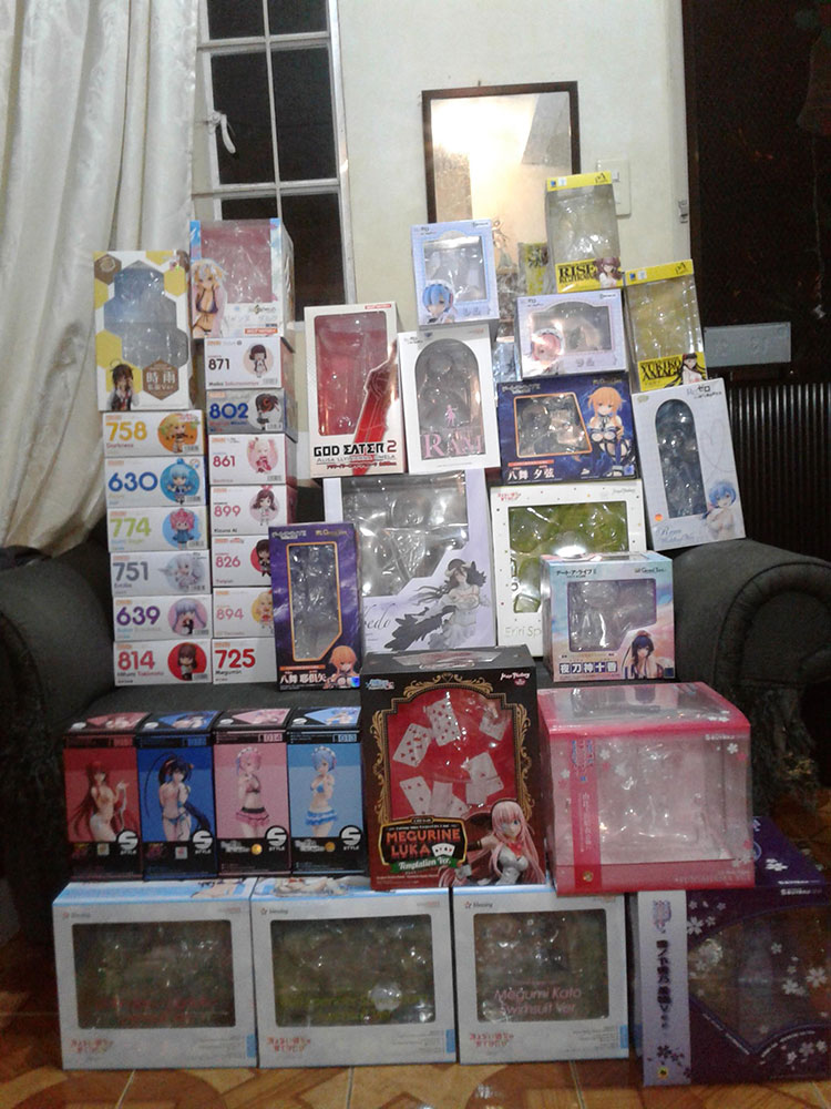 anime figure boxes tetris