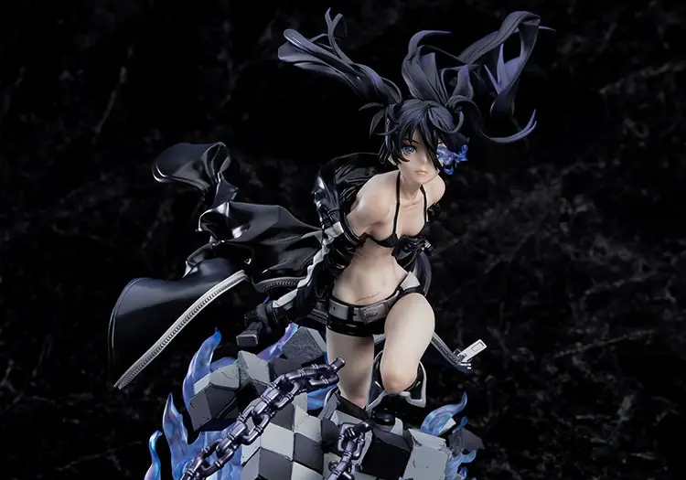 black rock shooter hxxg edition max factory figure close up
