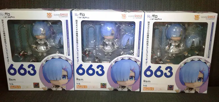rem nendoroid how to store anime figure boxes
