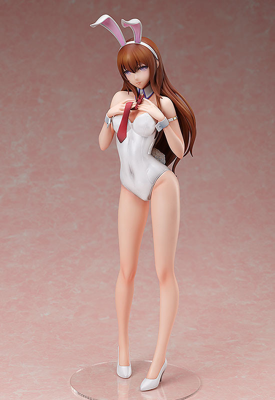 makise kurisu bare leg bunny