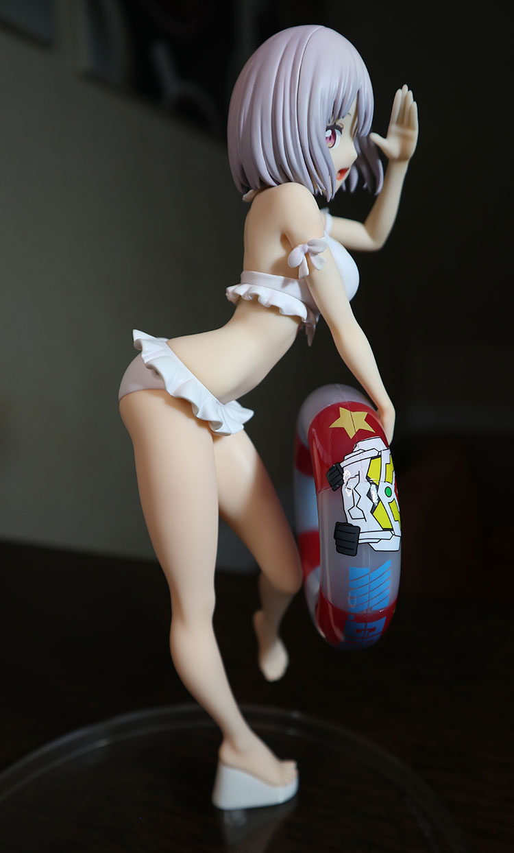 akane shinjou aquamarine swimsuit figure side 2