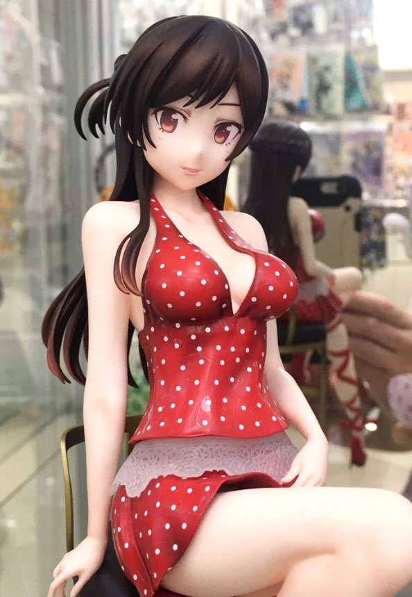 mizuhara chizuru scratched up figure