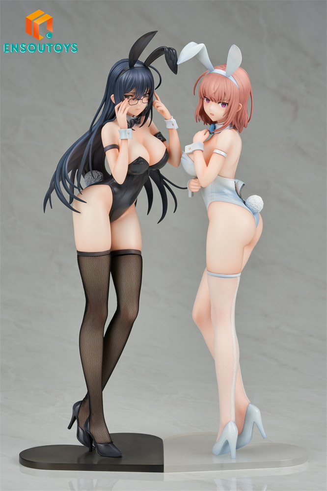 white bunny aoi black bunny natsume ensou toys