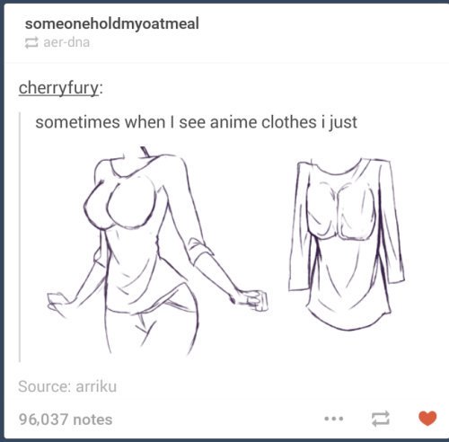 anime boob pockets