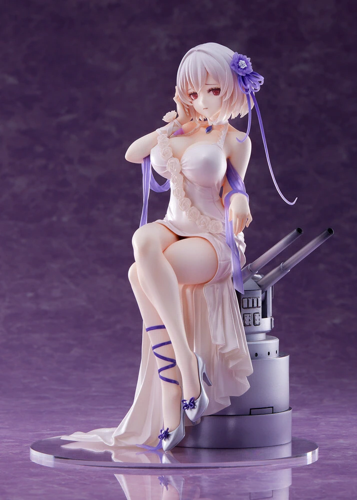 Azur Lane Sirius Dream Tech White Rose Wave Worried Expression